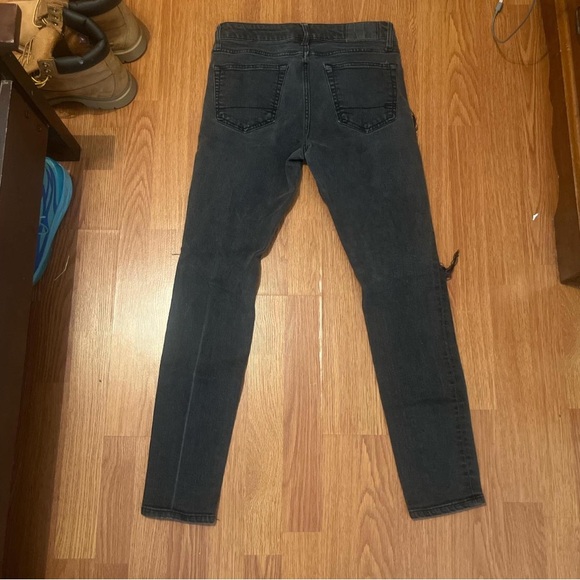 Black Ripped/Distressed Jeans - Picture 2 of 2